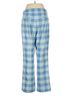 J.Crew Collection Checkered-gingham Blue J.Crew Collection Casual Pants Size 8 - photo 2