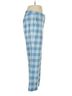J.Crew Collection Checkered-gingham Blue J.Crew Collection Casual Pants Size 8 - photo 3