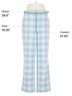 J.Crew Collection Checkered-gingham Blue J.Crew Collection Casual Pants Size 8 - photo 5