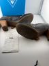 John Fluevog 100% Leather Black Ivory Heels Size 9 1/2 - photo 4