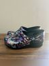 Dansko Print Blue Purple Mule/Clog Size EU 39 - photo 3