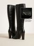 Antonio Melani Black Boots Size 7 1/2 - photo 4