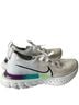 Nike White Teal Green Purple Sneakers Size 10 - photo 1