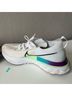 Nike White Teal Green Purple Sneakers Size 10 - photo 5
