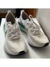 Nike White Teal Green Purple Sneakers Size 10 - photo 4