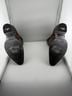 John Fluevog 100% Leather Black Silver Pink Boots Size 10 - photo 3