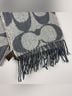 Coach Stripes Gray Scarf One size - photo 4