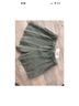 Astrid 100% Linen Solid Green Shorts Size S - photo 4