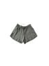 Astrid 100% Linen Solid Green Shorts Size S - photo 2
