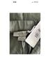 Astrid 100% Linen Solid Green Shorts Size S - photo 3