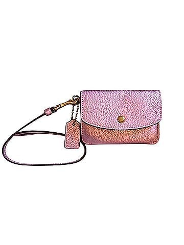 Coach Leather Card Holder (view 2)