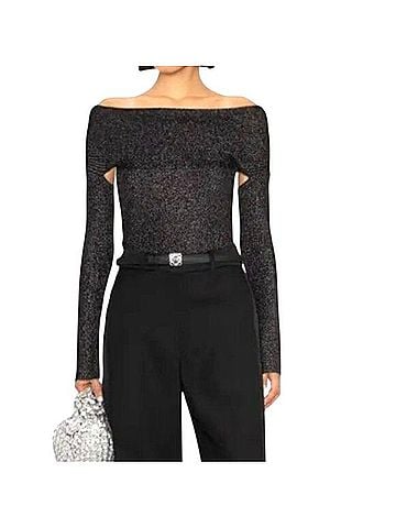 Khaite Salma Long Sleeve Blouse (view 1)