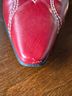 Etienne Aigner 100% Leather Red Heels Size 8 - photo 4