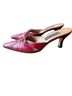 Etienne Aigner 100% Leather Red Heels Size 8 - photo 1