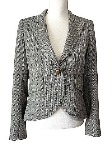 Smythe Excellent. Barely worn; minor fading on fabric care tag from dry cleaning. Blazer (view 1)