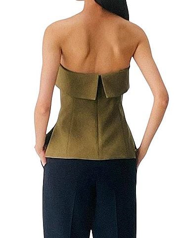 Babaton Element Tube Top Sleeveless Blouse (view 2)