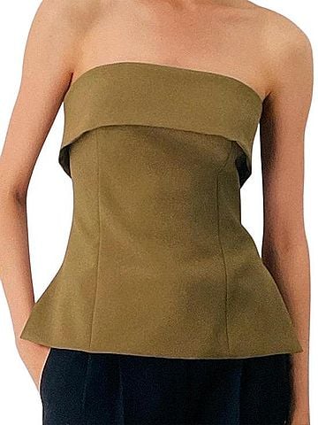 Babaton Element Tube Top Sleeveless Blouse (view 1)