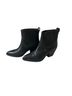 J.Crew x Dauphinette 100% Leather Solid Black Boots Size 7 - photo 1