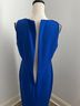 Calvin Klein Solid Blue Cocktail Dress Size 12 - photo 5