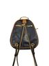 Valentina Blue Brown Leather Backpack One size - photo 2