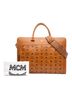 MCM 100% Coated Canvas Brown Visetos Coated Canvas Briefcase One size - photo 7