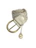 MICHAEL Michael Kors 100% Leather Solid White Gold Belt Size M - photo 10