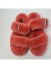 Ugg 100% Shearling Solid Orange Sandals Size 9 - photo 7