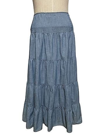 Ralph Lauren Lauren Jeans Co Denim Skirt (view 2)