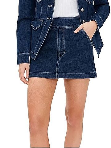 Veronica Beard Bowen Denim Skirt (view 1)