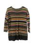 Anthropologie 35% Nylon 28% Viscose 20% Wool 13% Cotton 4% Polyester 100% Viscose Multi Color Pullover Sweater Size S - photo 1