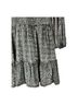 MICHAEL Michael Kors 100% Polyester Animal Print Black Cocktail Dress Size XL - photo 12