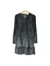 MICHAEL Michael Kors 100% Polyester Animal Print Black Cocktail Dress Size XL - photo 8