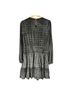 MICHAEL Michael Kors 100% Polyester Animal Print Black Cocktail Dress Size XL - photo 6