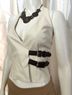 Zara White Tan Halter Top Size XS - photo 12