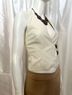 Zara White Tan Halter Top Size XS - photo 6