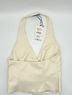 Zara White Tan Halter Top Size XS - photo 10