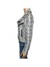 Alice + Olivia 100% Lambskin 100% Polyester Snake Print Black White Jacket Size S - photo 9