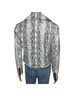 Alice + Olivia 100% Lambskin 100% Polyester Snake Print Black White Jacket Size S - photo 2