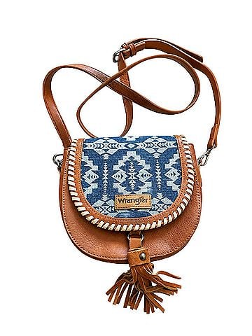 Wrangler Outdoor Leather Crossbody Bag (view 1)