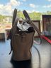 Coach 100% Leather Gray Tan Leather Satchel One size - photo 9
