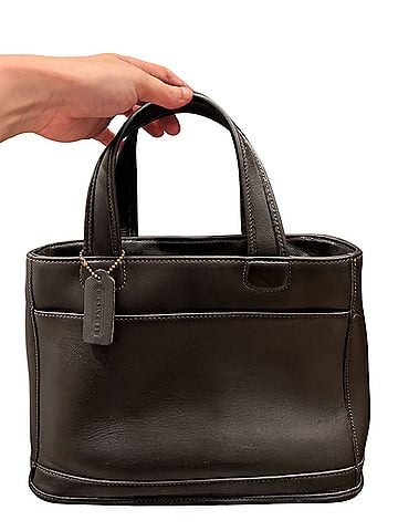 Coach Satchel Leather Satchel (view 1)