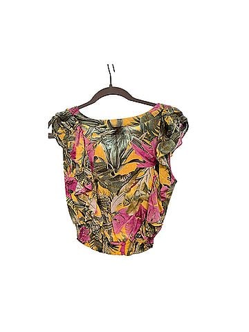 Cynthia Rowley Short Sleeve Blouse (view 2)