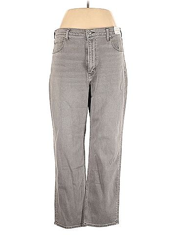 Abercrombie & Fitch The Ankle Straight Ultra High Rise Abercrombie &amp; Fitch Jeans (view 1)