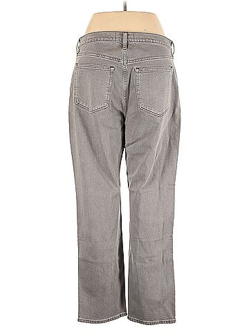 Abercrombie & Fitch The Ankle Straight Ultra High Rise Abercrombie &amp; Fitch Jeans (view 2)