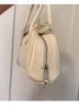 madden nyc White Leather Shoulder Bag One size - photo 6