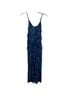 Free People 100% Viscose Floral Blue Yellow Green Jumpsuit Size 2 - photo 1