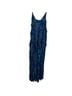 Free People 100% Viscose Floral Blue Yellow Green Jumpsuit Size 2 - photo 2