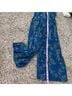 Free People 100% Viscose Floral Blue Yellow Green Jumpsuit Size 2 - photo 7