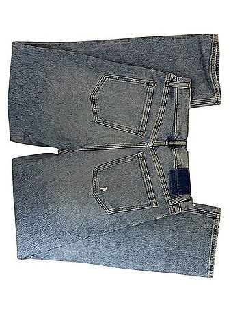 Abercrombie & Fitch Ultra High Rise 90’s Straight Jeans Jeans (view 2)