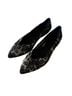 ROTHY'S Floral Black Ivory Flats Size 8 1/2 - photo 1